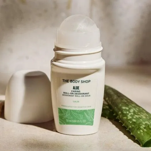 Aloe Caring Roll-on Deodorant The Body Shop