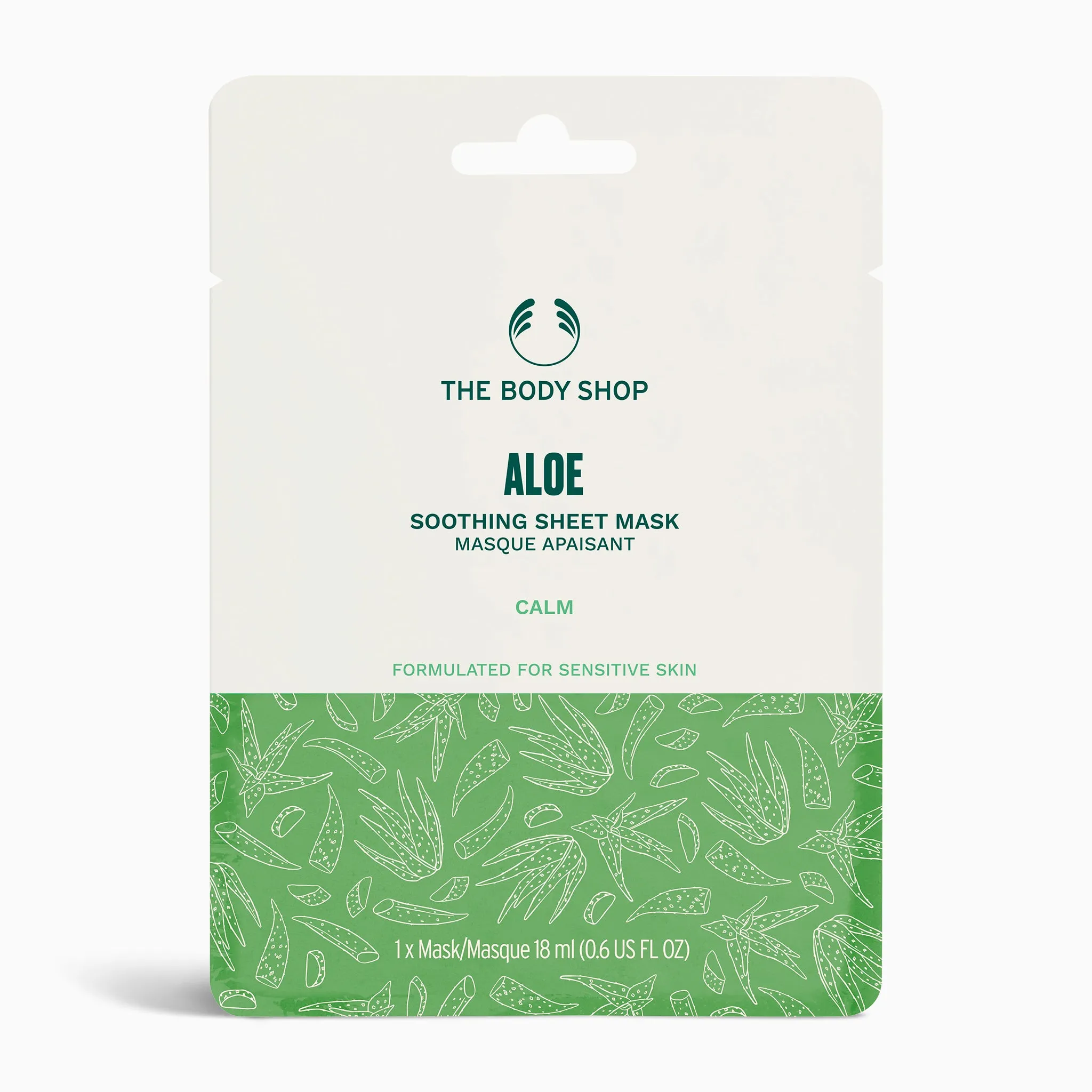 Aloe Soothing Sheet Mask  The Body Shop