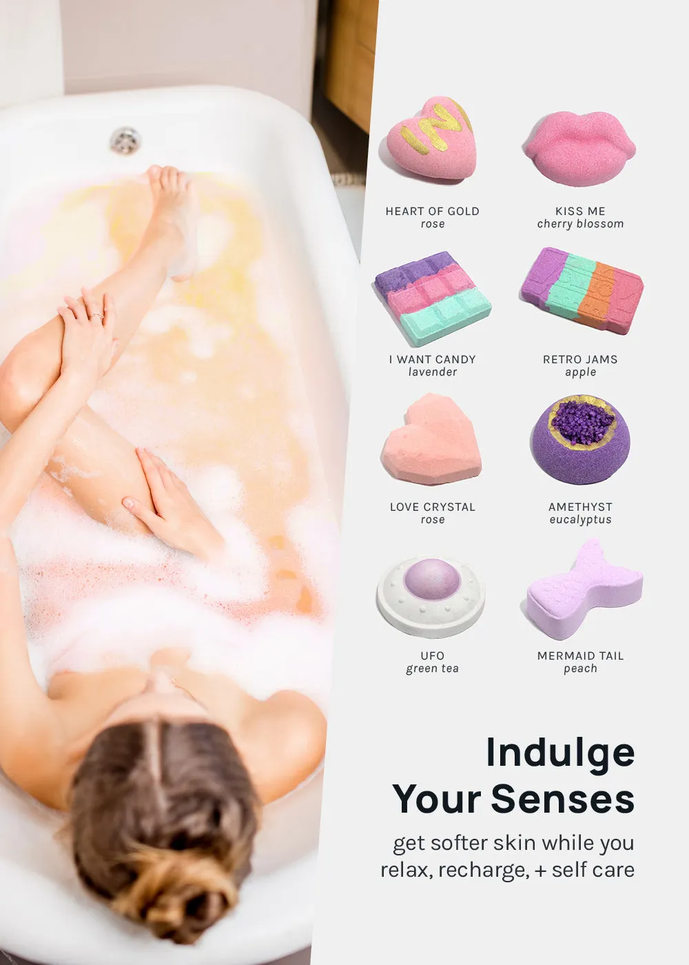 AOA Bath Bomb - Kiss Me