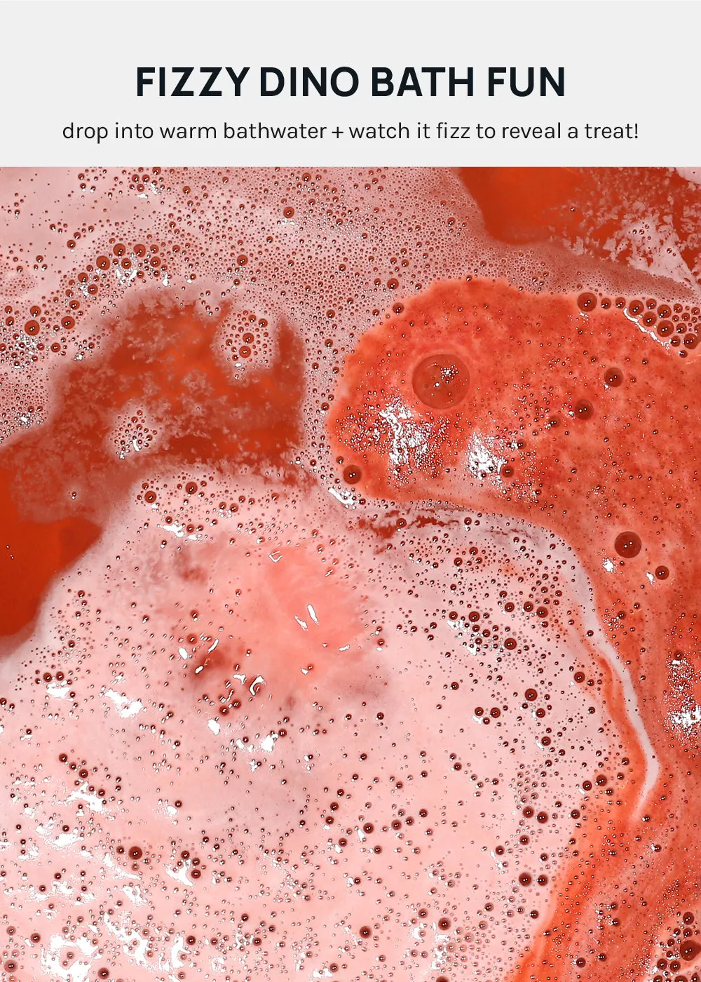AOA Dino Egg Bath Bomb - Strawberry