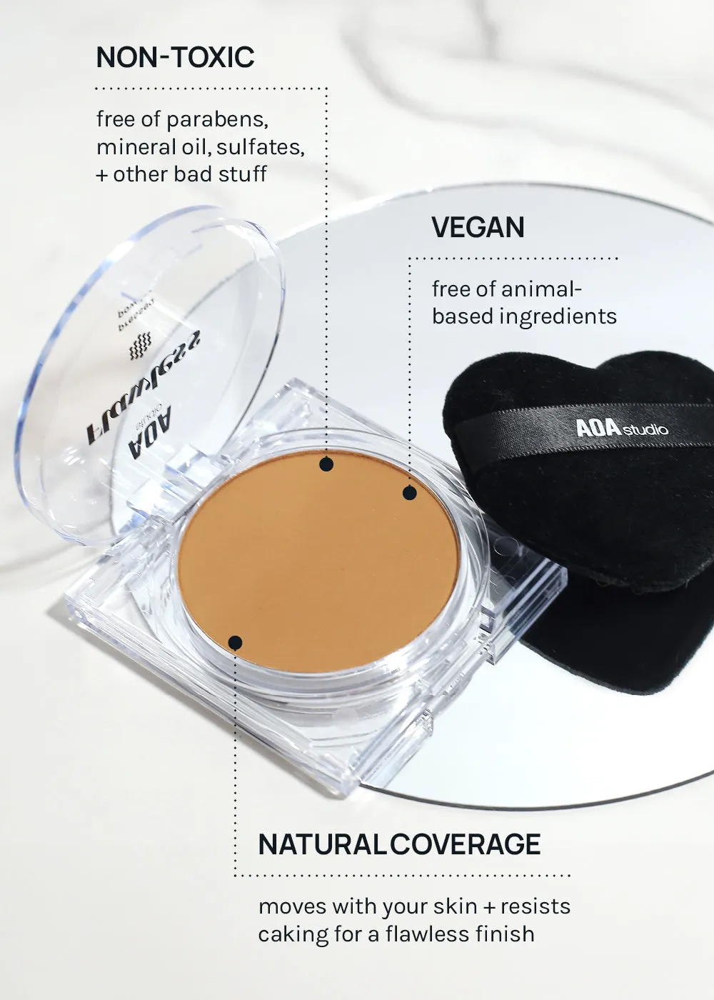 AOA Flawless Pressed Powder