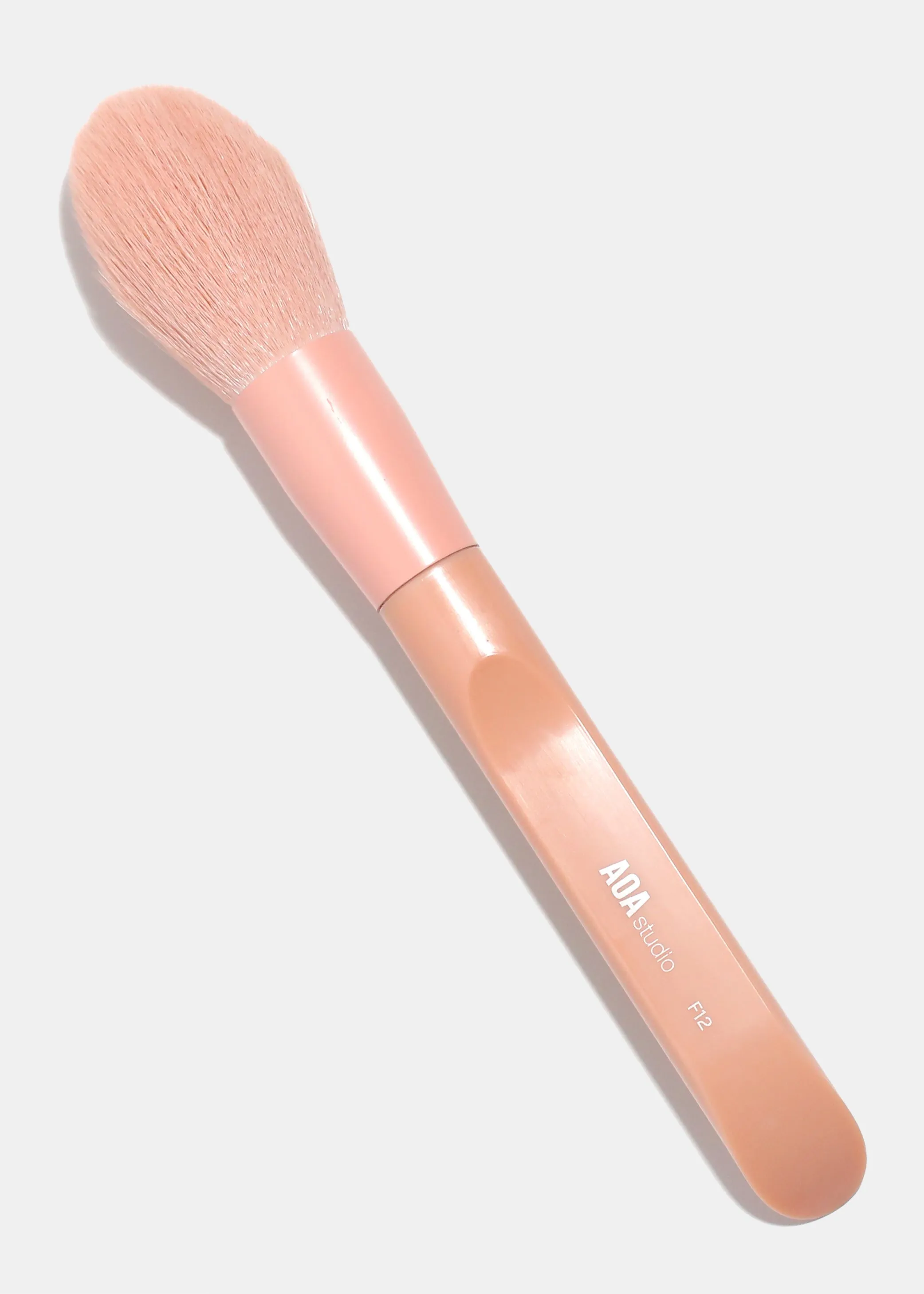 AOA Matte Rose Single Brush  F12 Large Powder Brush