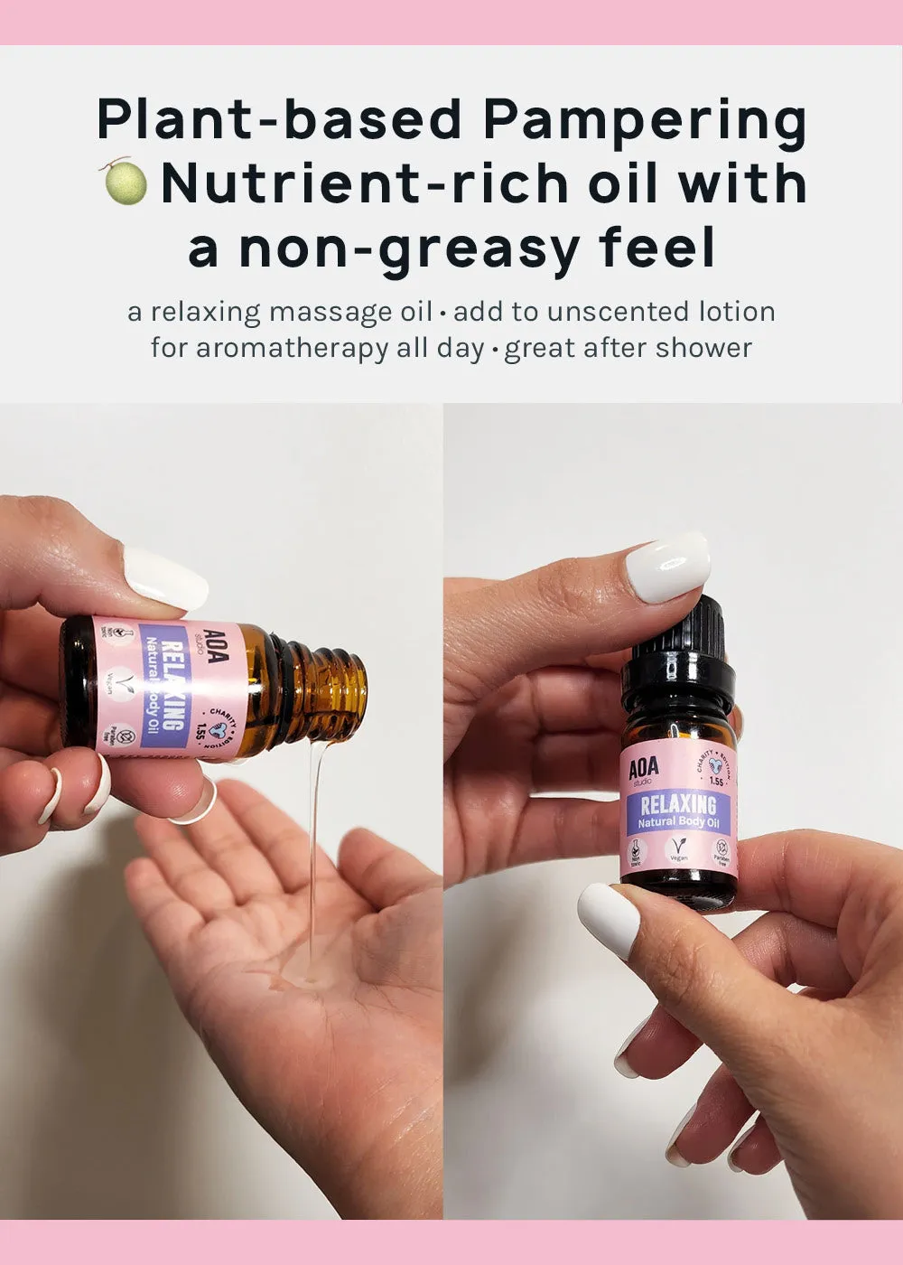 AOA Relaxing  Natural Body Oil
