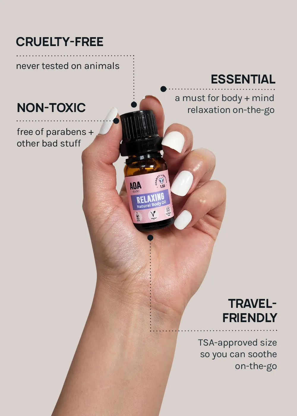 AOA Relaxing  Natural Body Oil