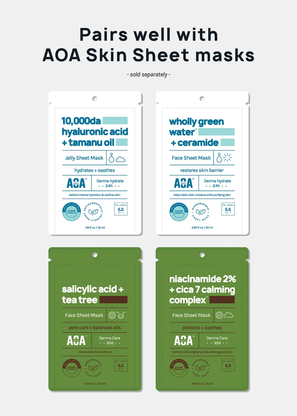 AOA Reuse-able Silicone Mask Cover