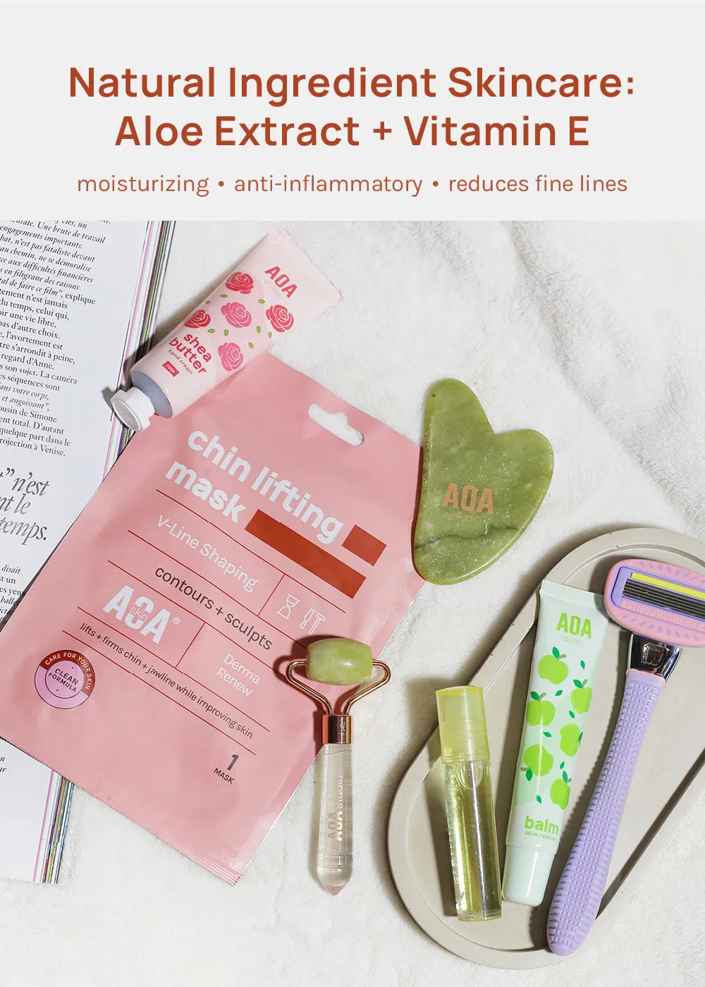 AOA Skin Chin Lifting Mask for V-Line Shaping
