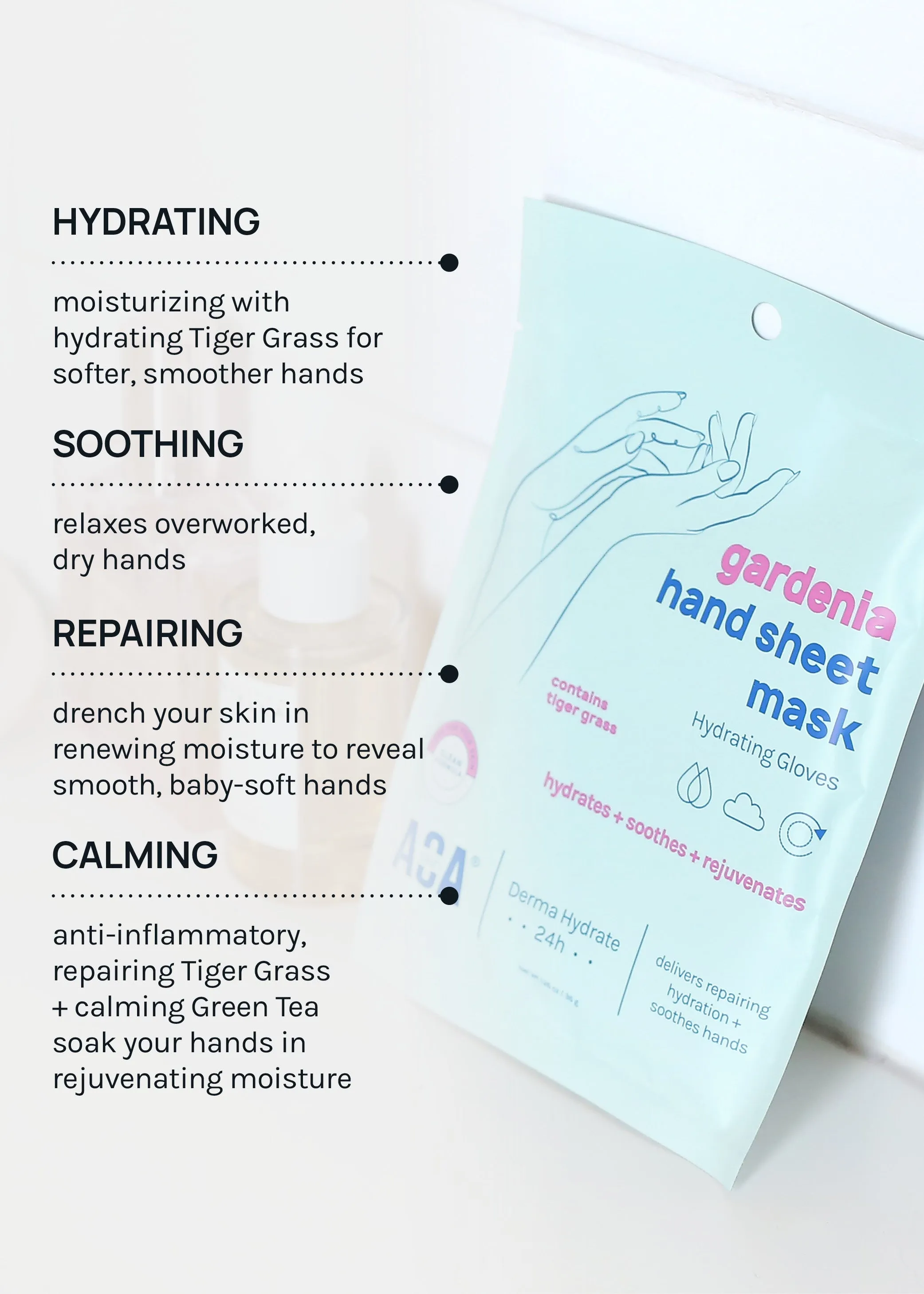 AOA Skin Gardenia Hand Sheet Mask