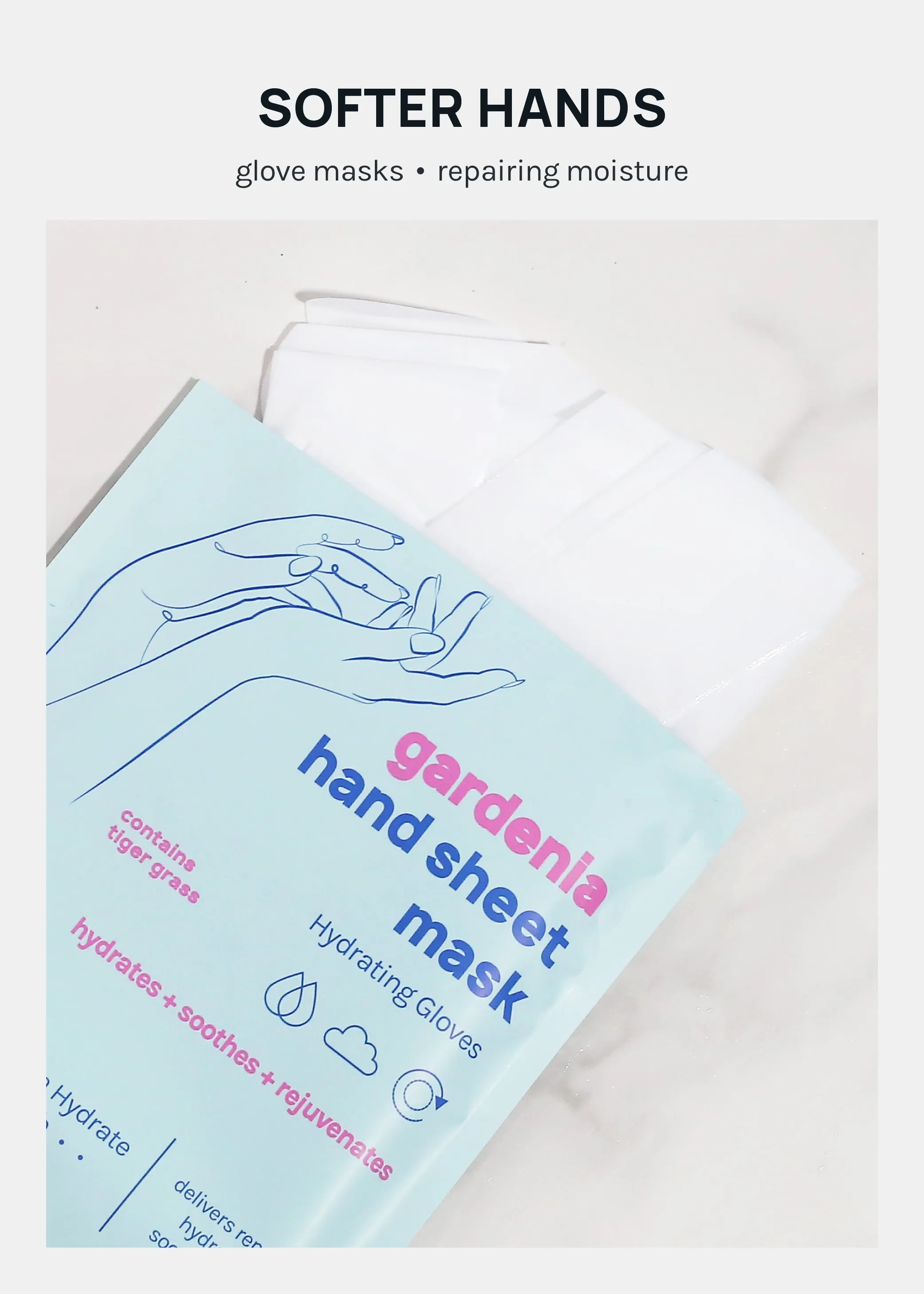 AOA Skin Gardenia Hand Sheet Mask