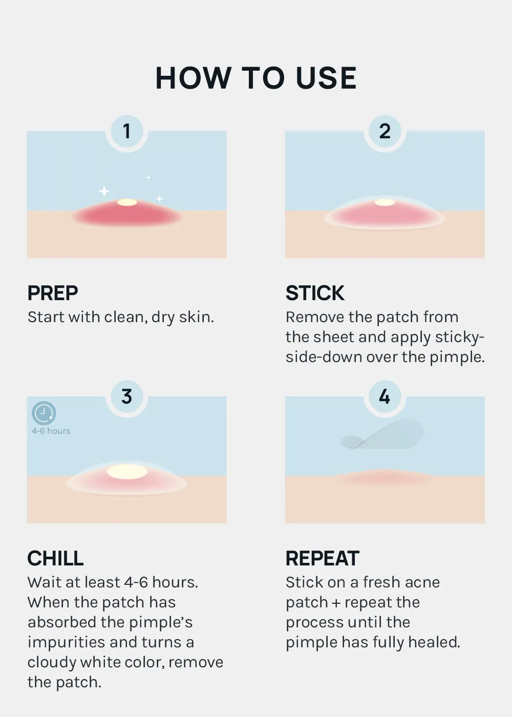 AOA Skin Invisible Acne Patches - 6 Sheets