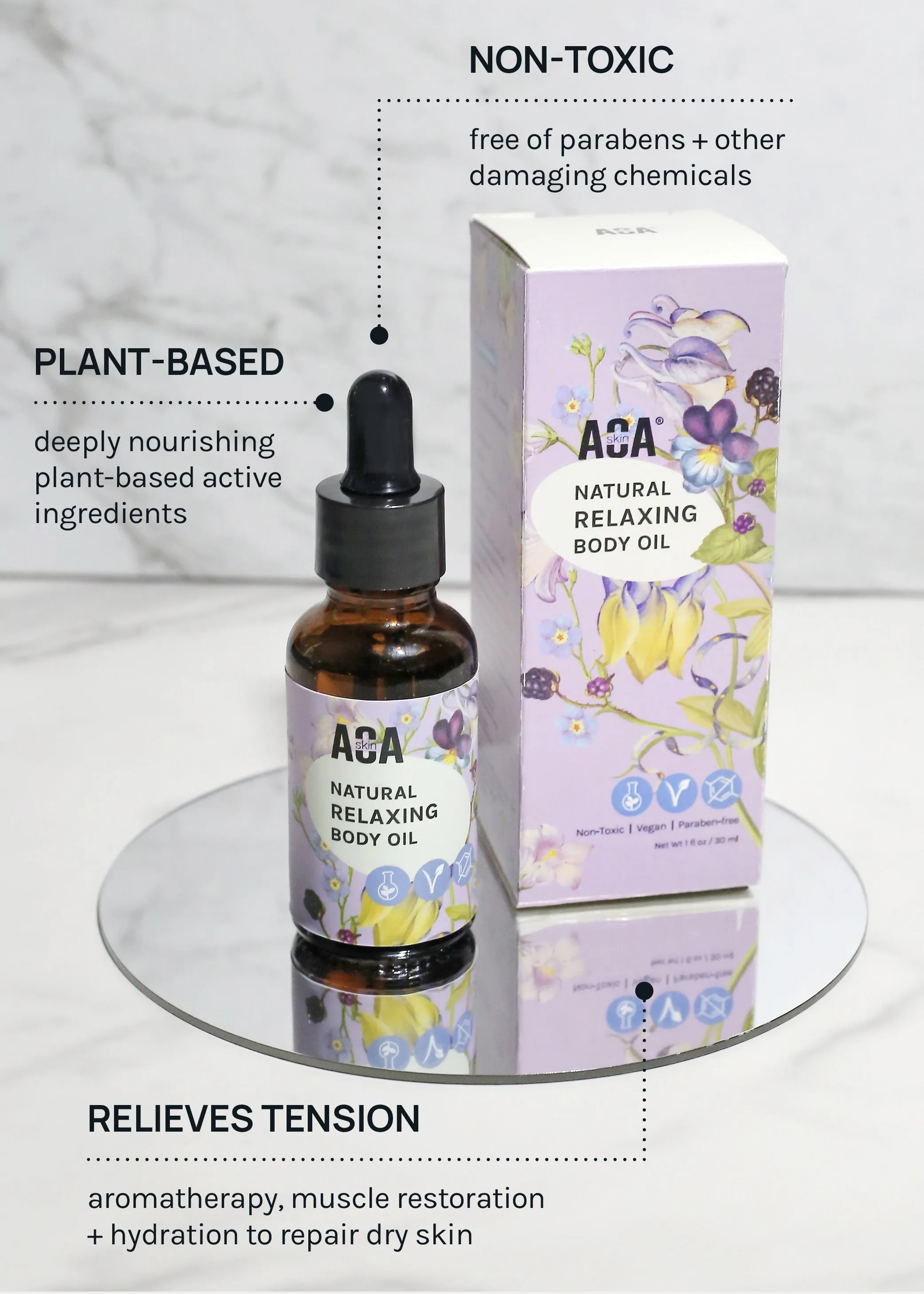 AOA Skin Natural Relaxing Body Oil