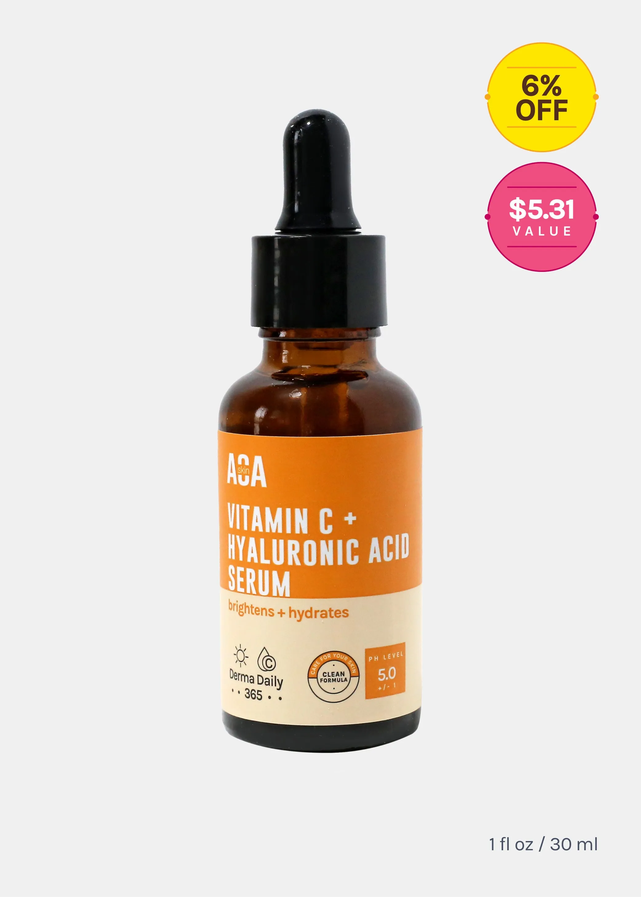 AOA Skin Vitamin C   Hyaluronic Acid Serum
