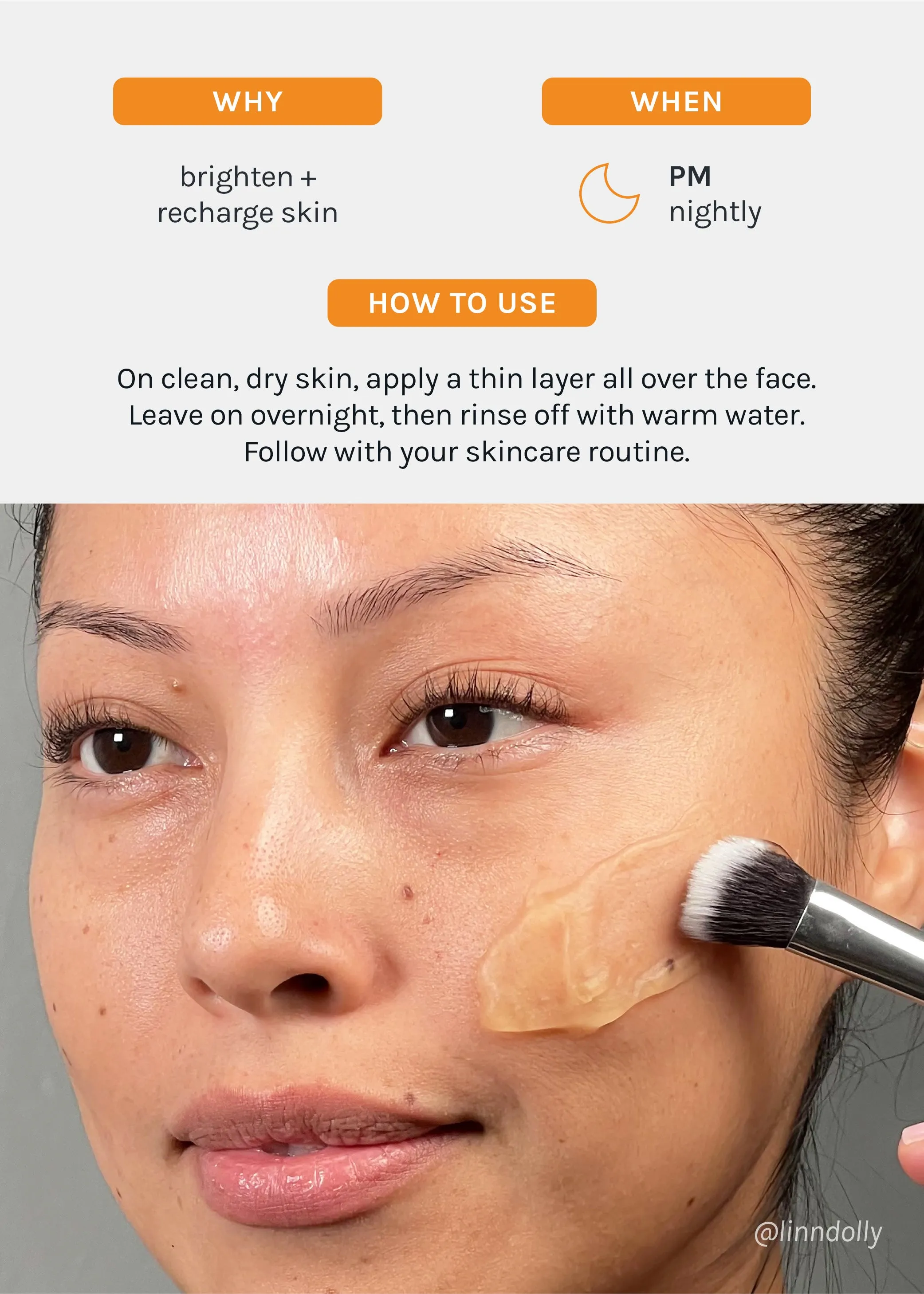 AOA Skin Vitamin C Sleeping Face Mask