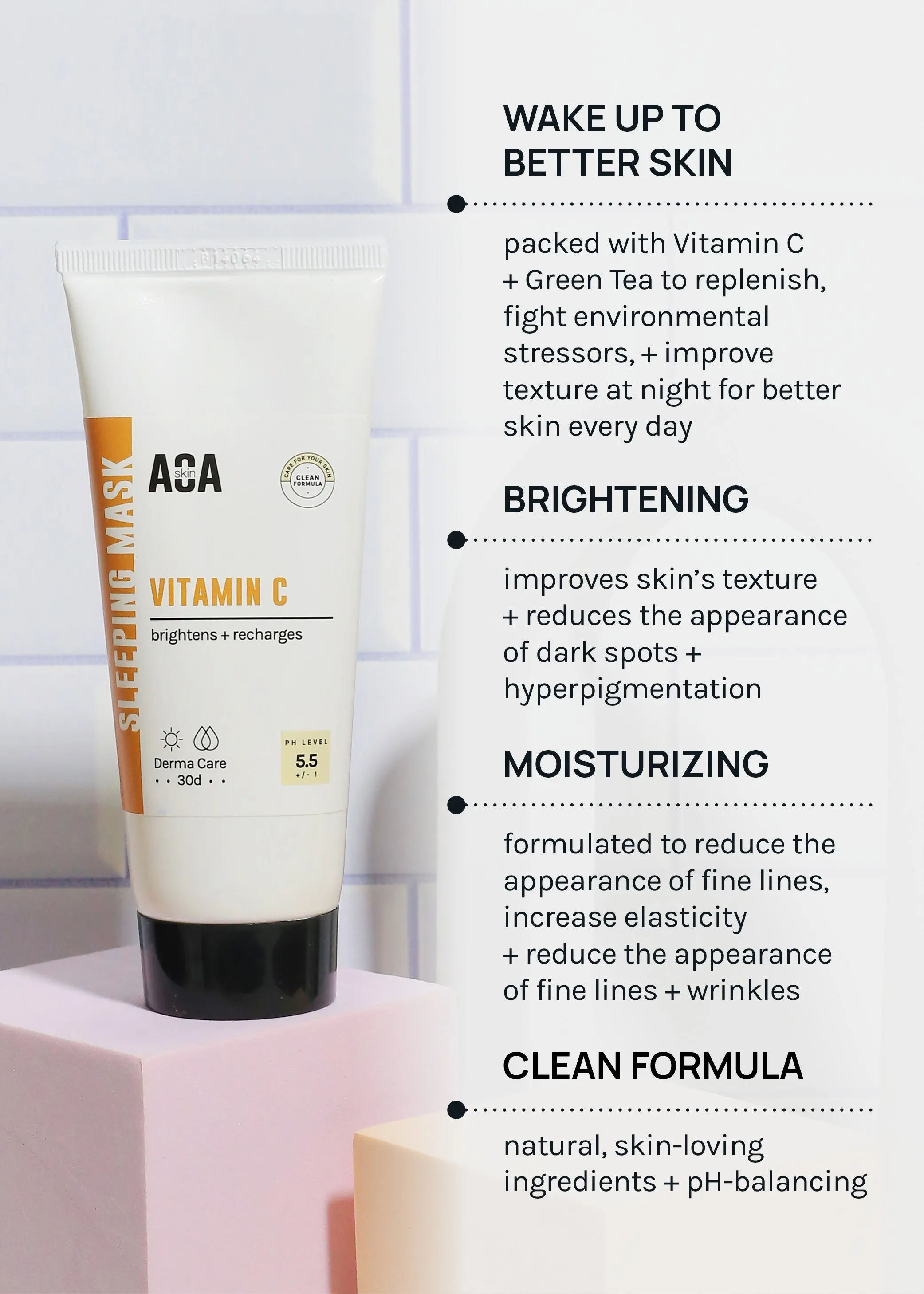 AOA Skin Vitamin C Sleeping Face Mask