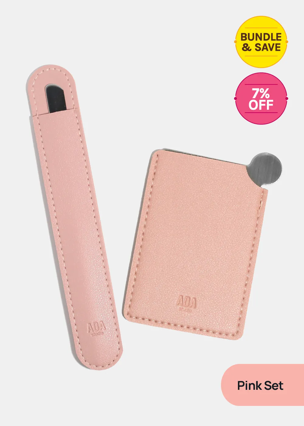 AOA Stainless Steel Mixing Palette and Spatula with Protective Sleeve