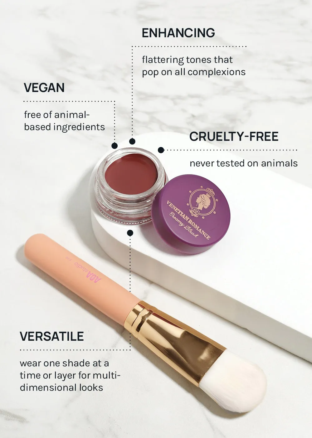 AOA Venetian Romance Creamy Blush