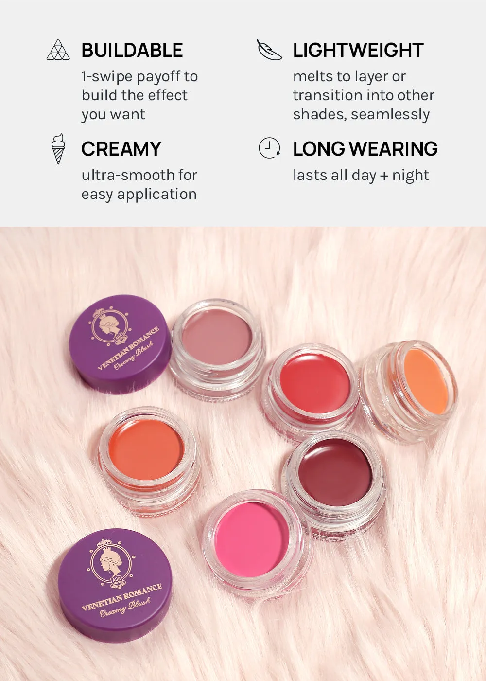 AOA Venetian Romance Creamy Blush