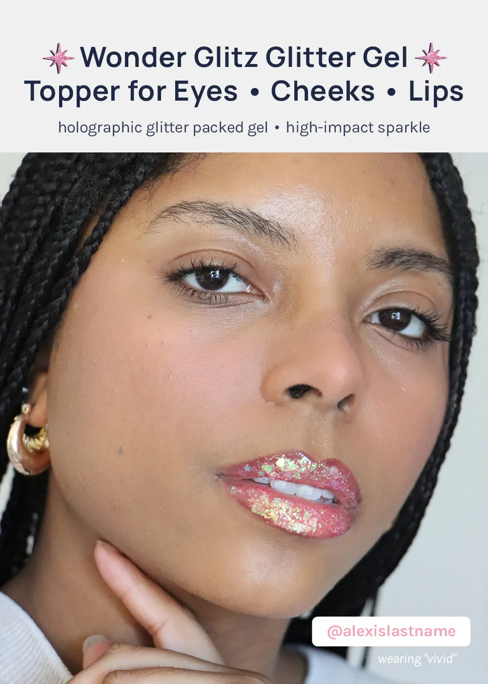 AOA Wonder Glitz Glitter Gel Topper
