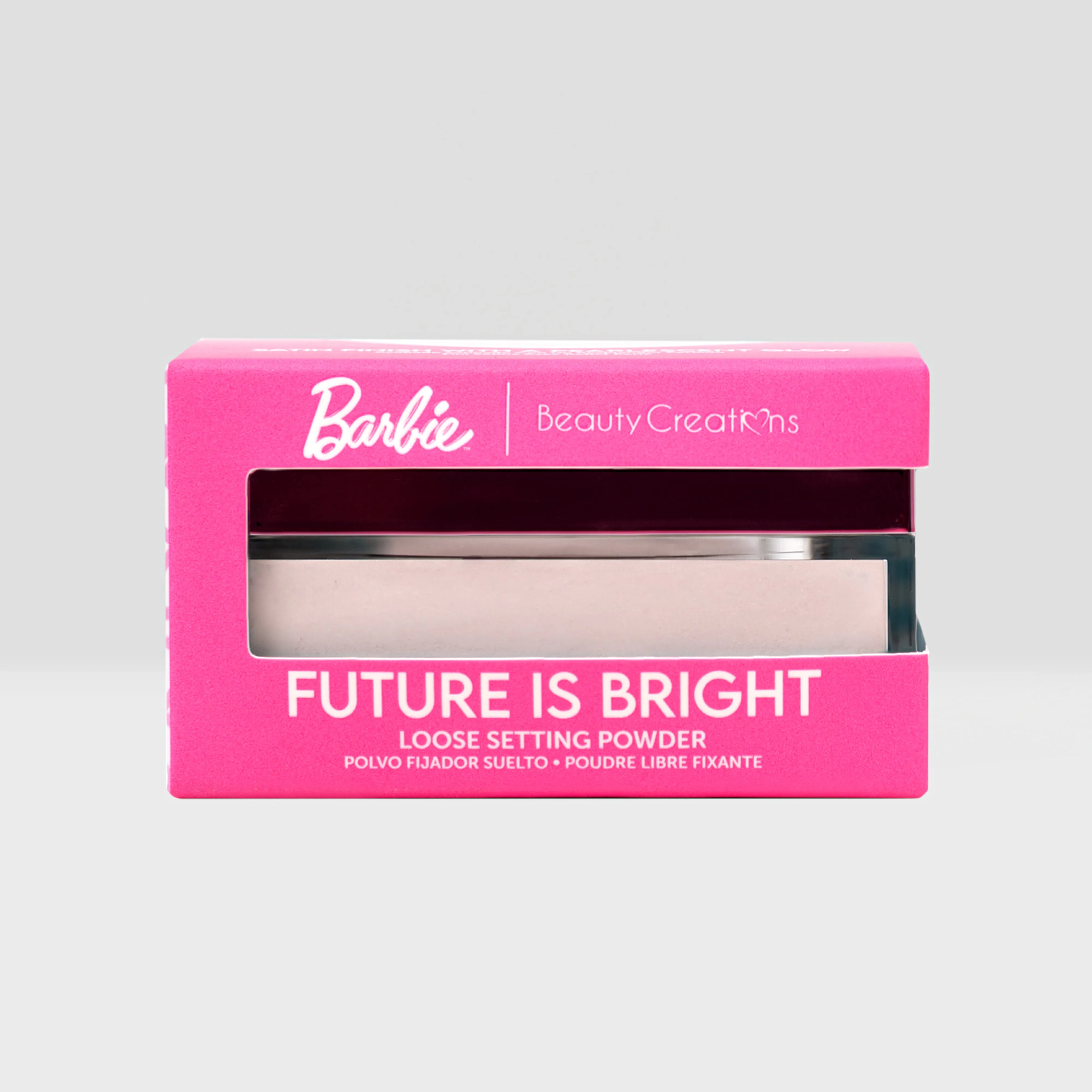 Barbie "Future Is Bright" Pink Loose Setting Powder Beauty Creations
