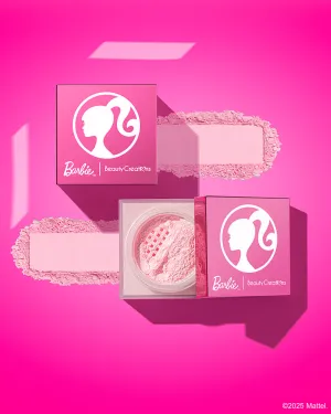 Barbie "Future Is Bright" Pink Loose Setting Powder Beauty Creations