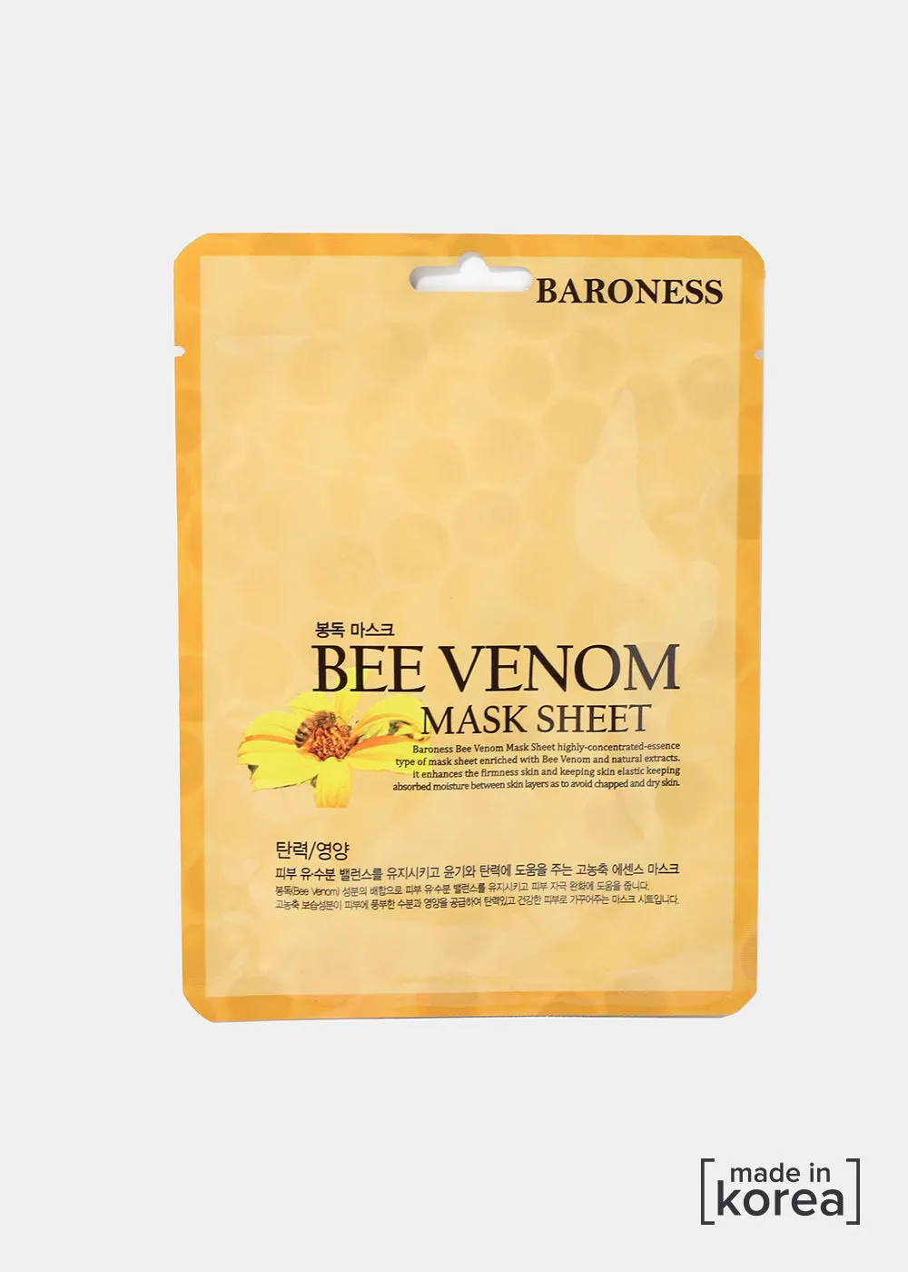 Baroness Sheet Mask- Bee Venom