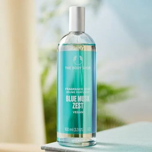 Blue Musk Zest Fragrance Mist The Body Shop