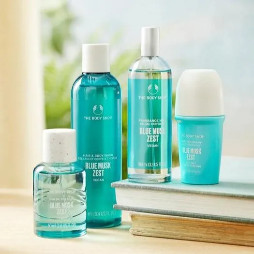 Blue Musk Zest Fragrance Mist The Body Shop