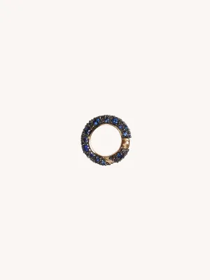 Blue Sapphire Pavé Connector