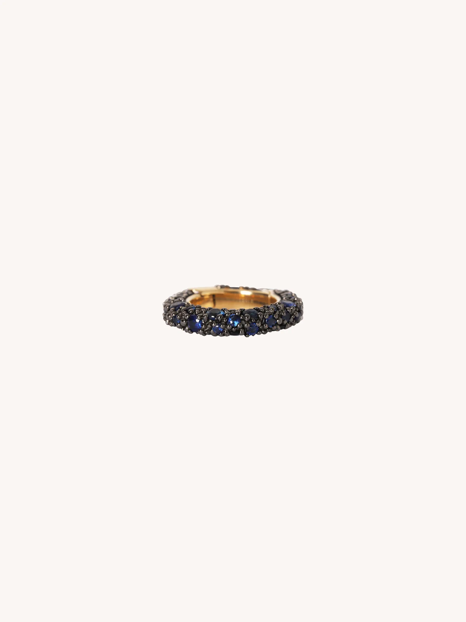 Blue Sapphire Pavé Connector