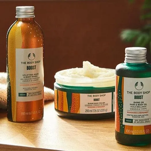 Boost Uplifting Hair & Body Wash  The Body Shop