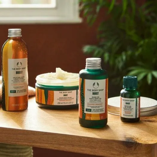 Boost Whipped Body Cream The Body Shop