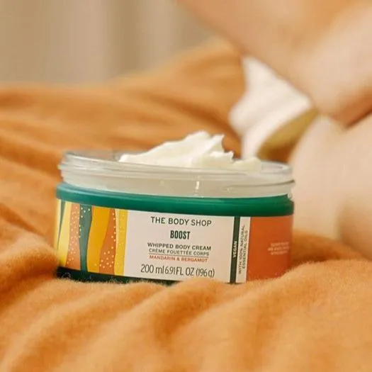 Boost Whipped Body Cream The Body Shop
