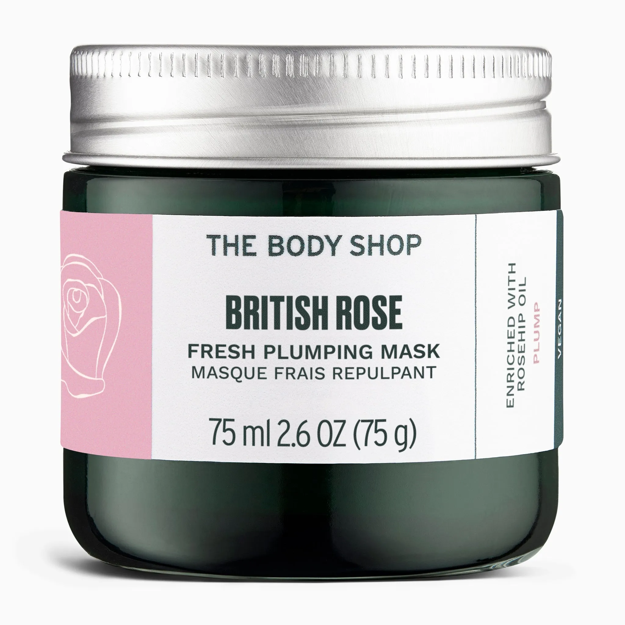 British Rose Fresh Plumping Mask The Body Shop