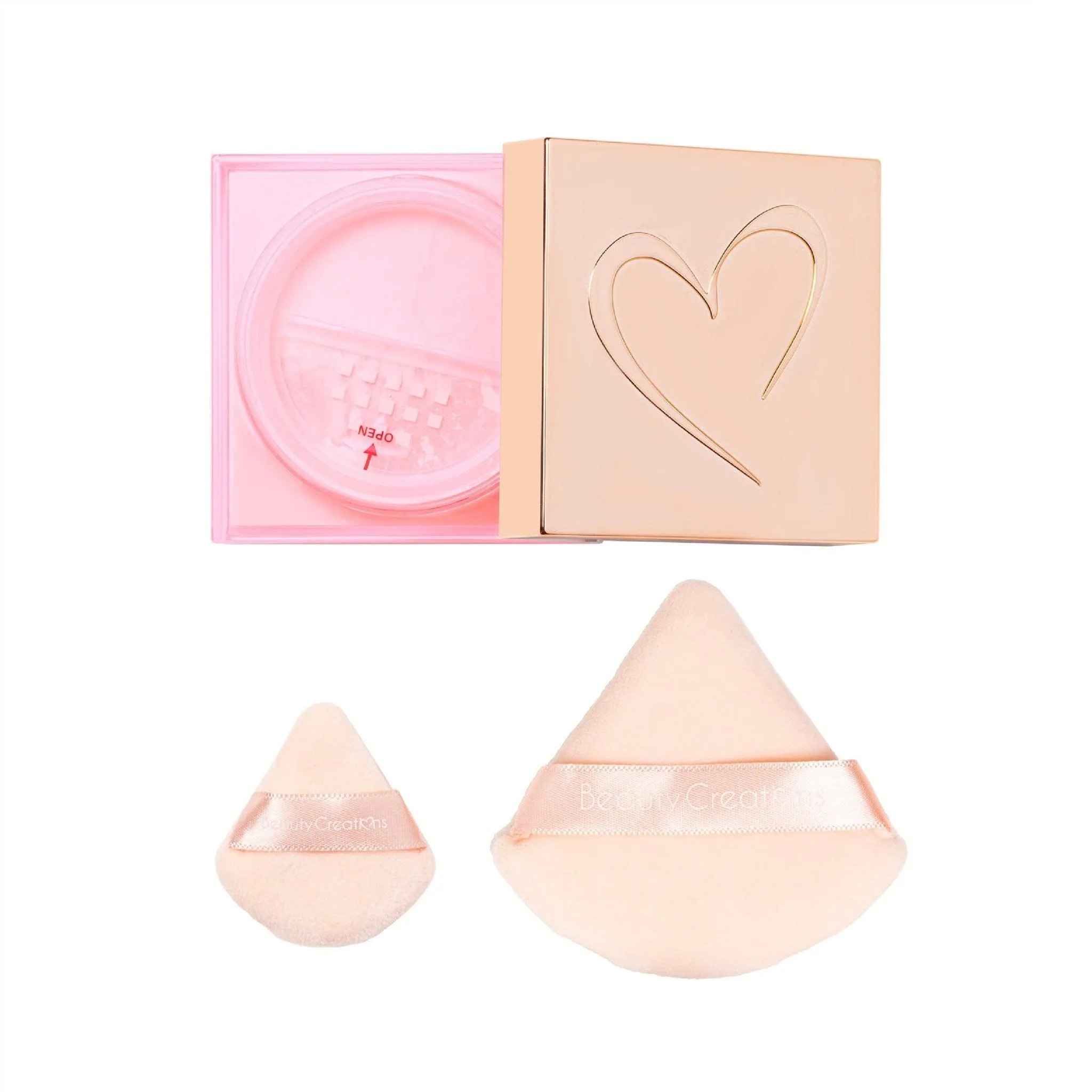 Bye Filter Setting Powder   Puff Set Beauty Creations