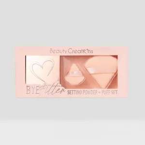 Bye Filter Setting Powder   Puff Set Beauty Creations