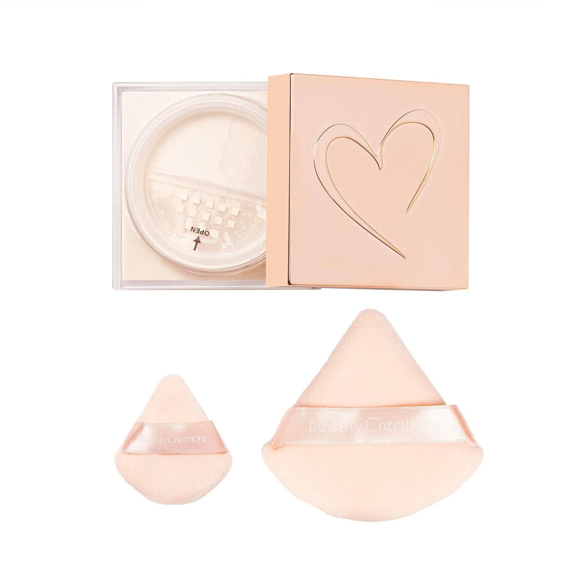 Bye Filter Setting Powder   Puff Set Beauty Creations