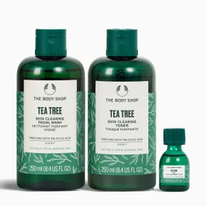 Cleanse and Treat Routine The Body Shop