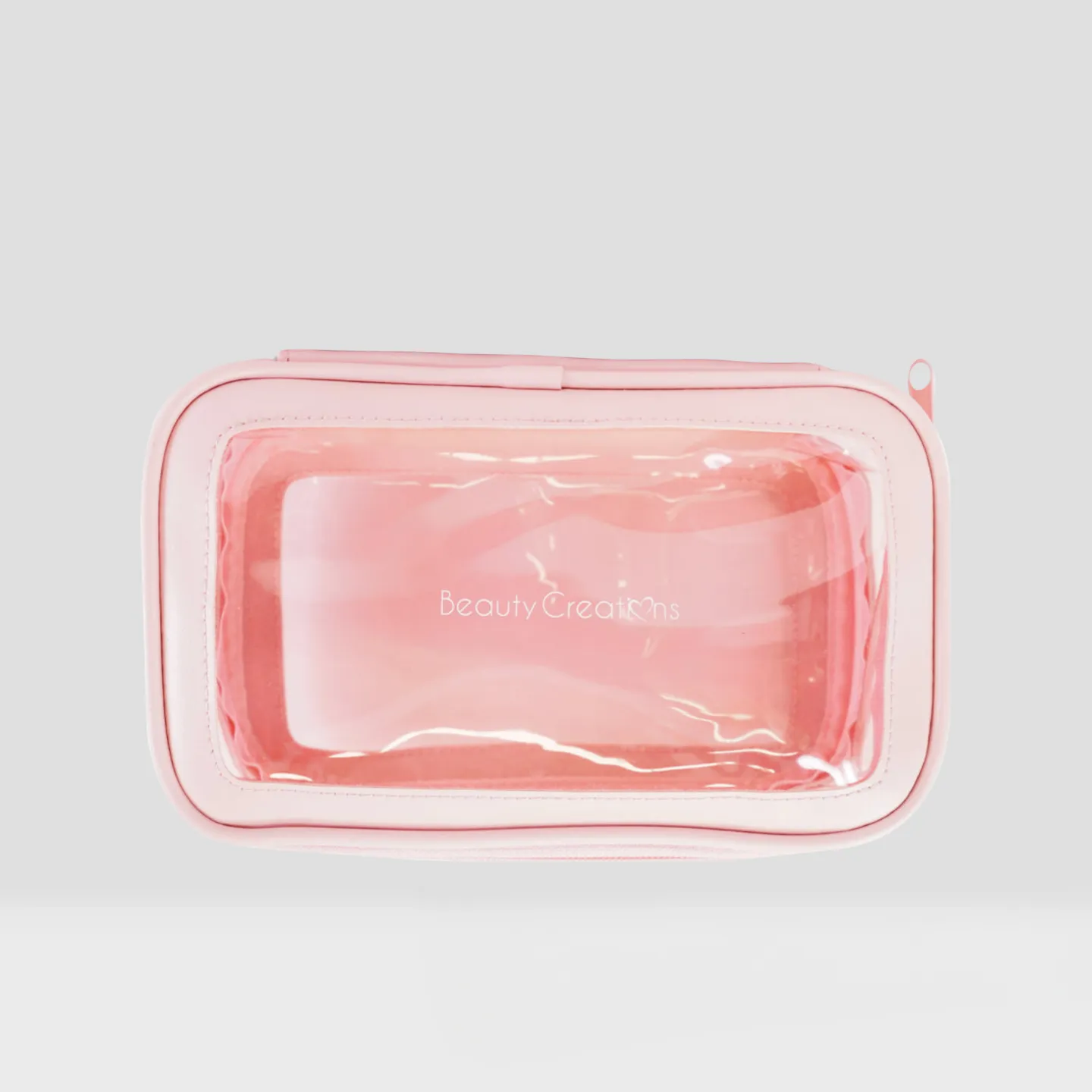 Clearly Pink Cosmetic Bag Beauty Creations