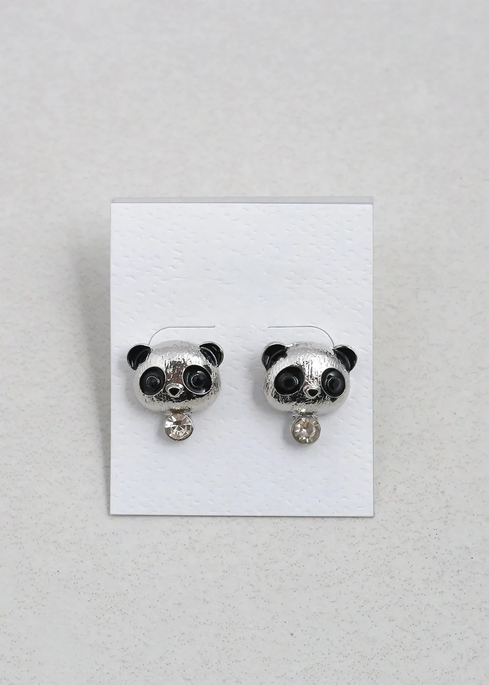 Cute Panda Earring Studs