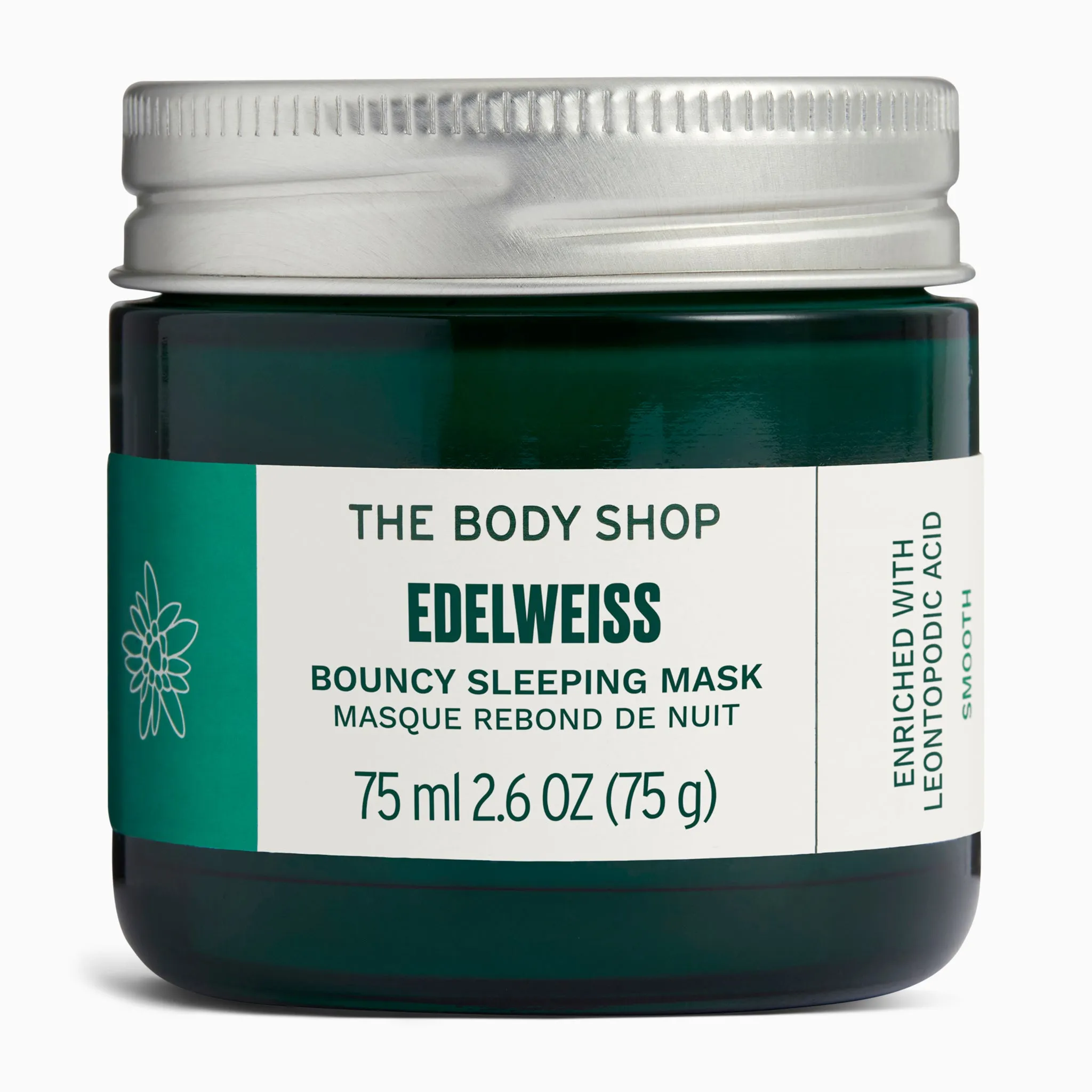 Edelweiss Bouncy Sleeping Mask The Body Shop
