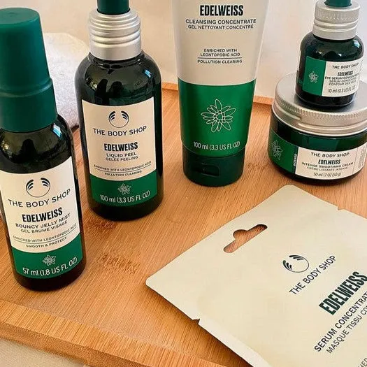 Edelweiss Serum Concentrate Sheet Mask The Body Shop