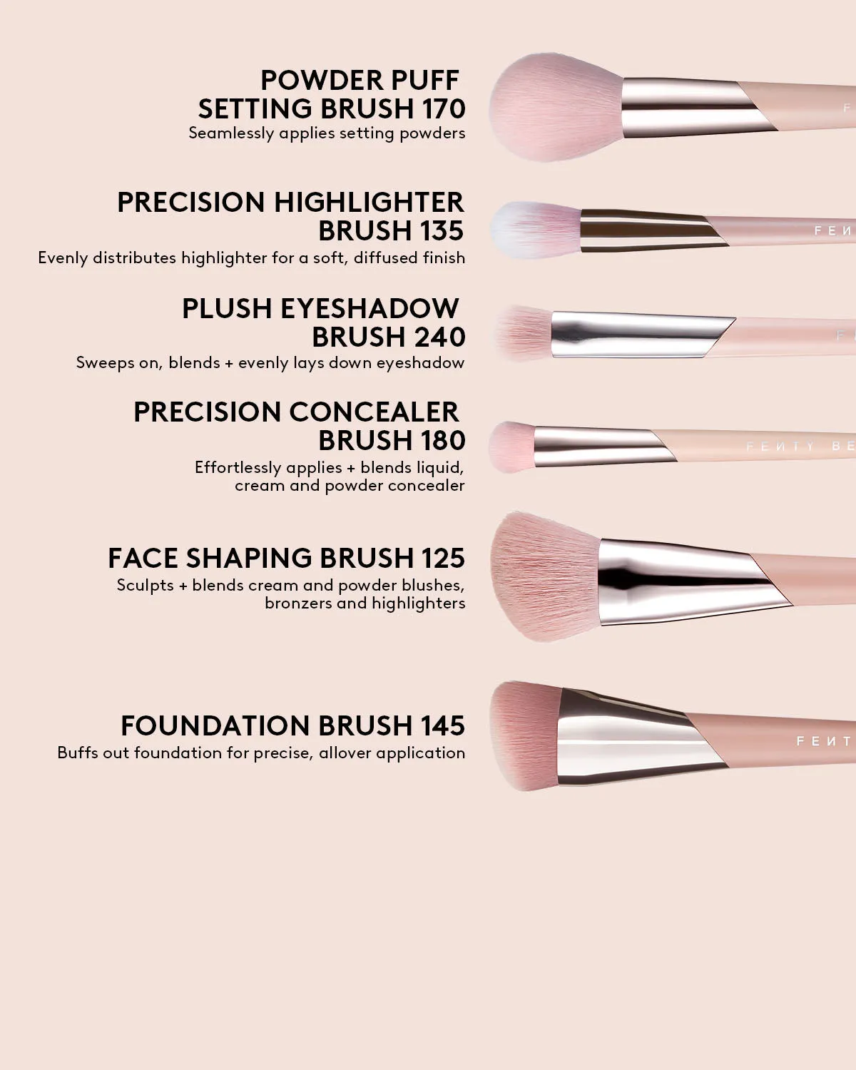Face Shaping Brush 125 Fenty Beauty