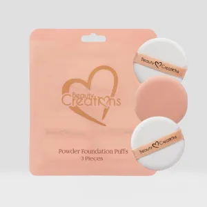 Flawless Stay Powder Foundation Puffs (3 Pieces) Beauty Creations