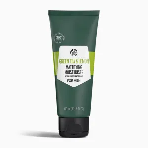 Green Tea and Lemon Mattifying Moisturiser For Men The Body Shop