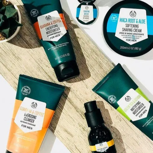 Green Tea and Lemon Mattifying Moisturiser For Men The Body Shop