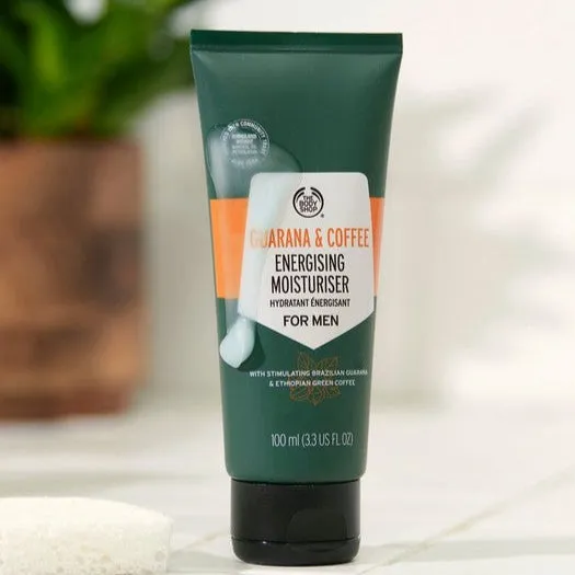 Guarana and Coffee Energising Moisturiser For Men The Body Shop