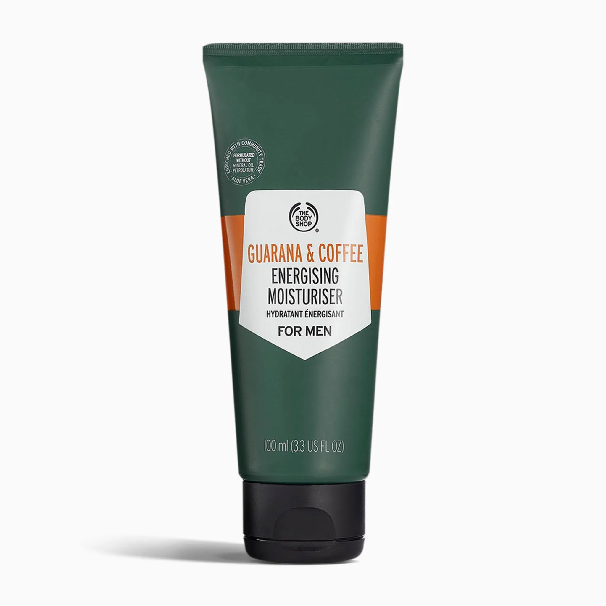 Guarana and Coffee Energising Moisturiser For Men The Body Shop