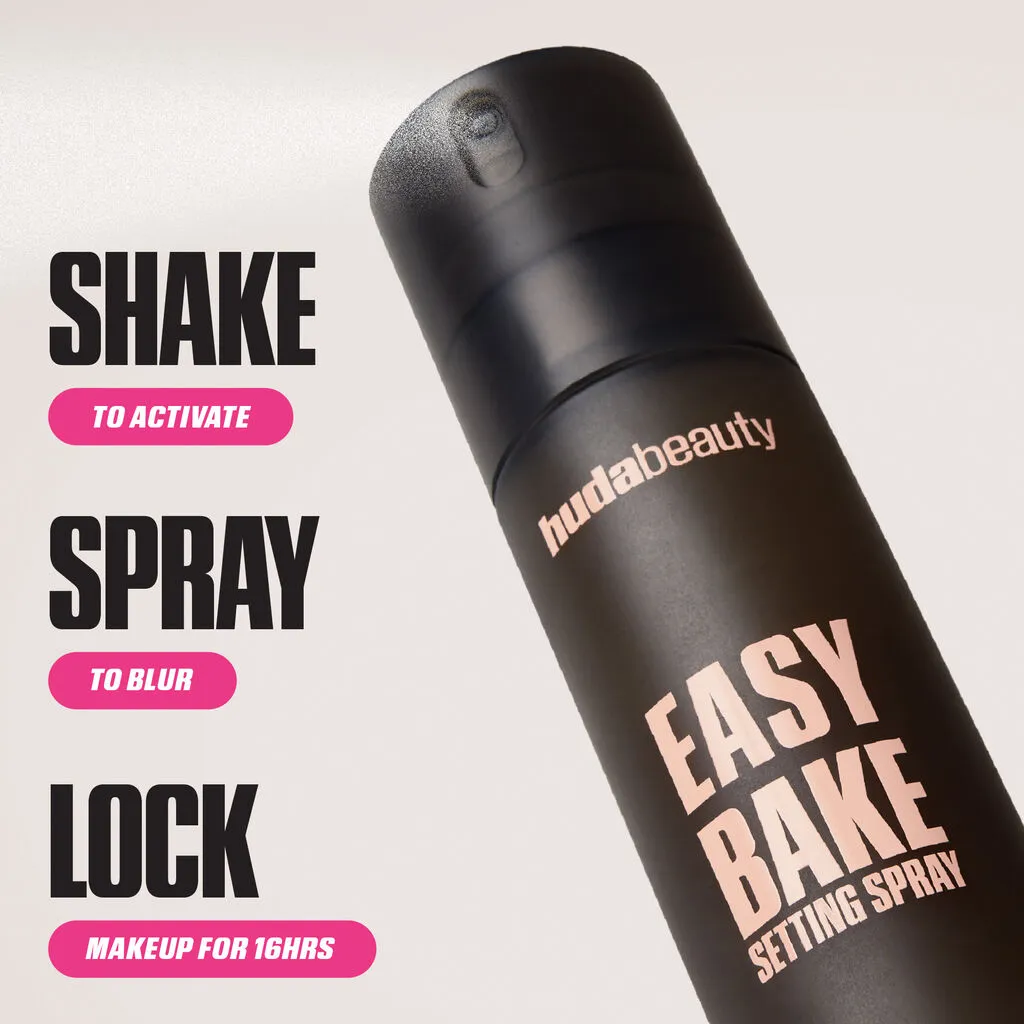 HUDA BEAUTYE EASY BAKE SETTING SPRAY WITH 16 HOURS WEAR (mini)