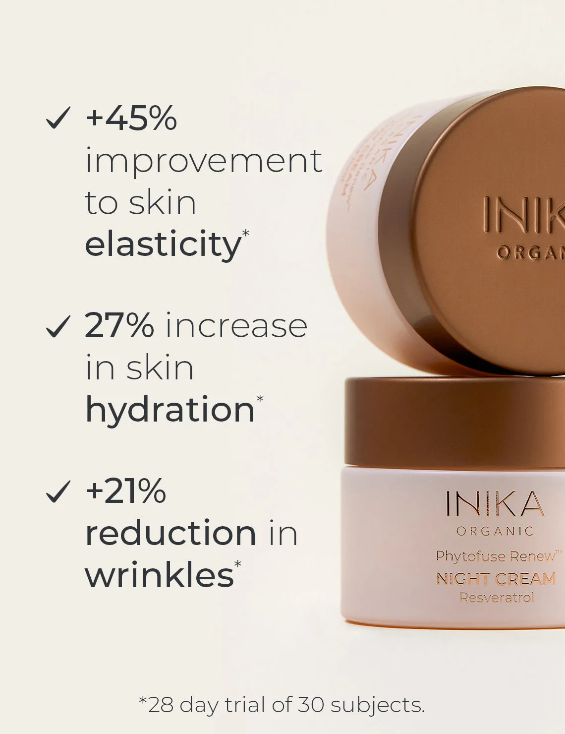 INIKA Organic Phytofuse Renew Night Cream Inika Organic