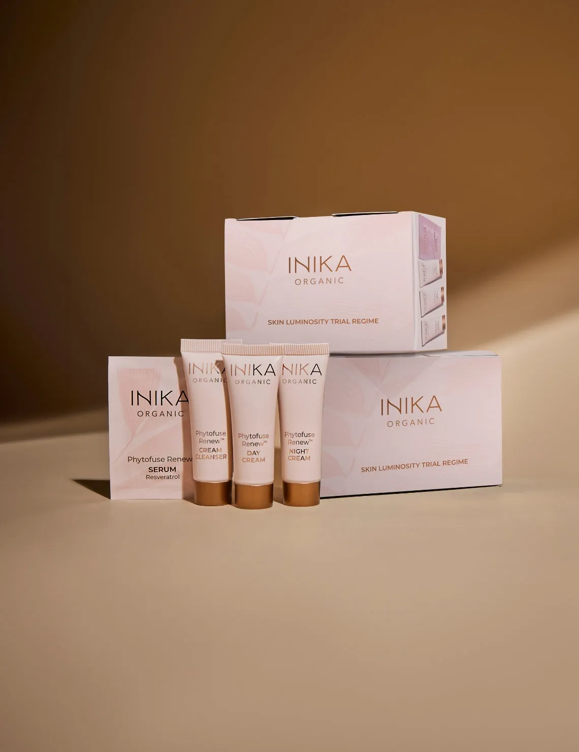 INIKA Organic Skincare Luminosity Trial Kit Inika Organic