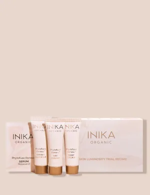 INIKA Organic Skincare Luminosity Trial Kit Inika Organic